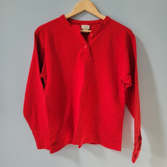 L.L.Bean vintage River Drivers Shirt two layer wool blend sweater - Picture 1 of 12